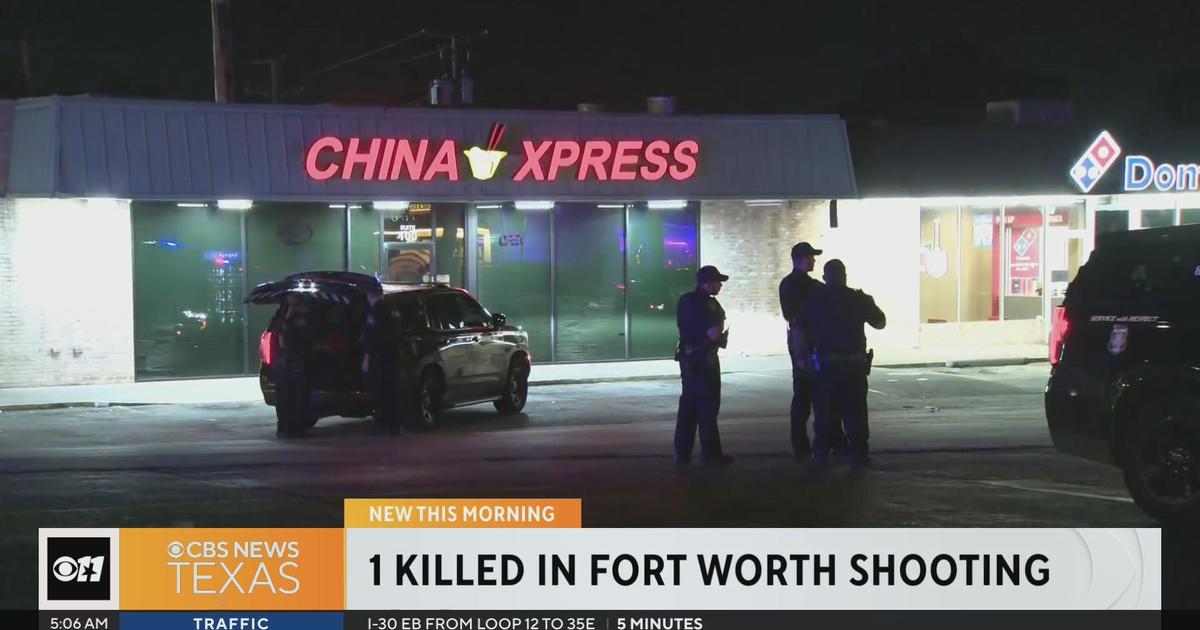 1 killed in Fort Worth shooting - CBS Texas