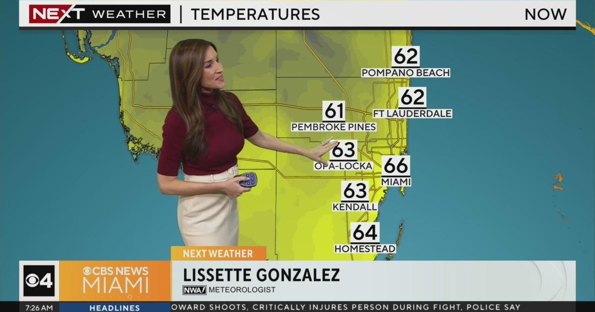 Miami Weather for Wednesday 10/18/2023 7AM - CBS Miami