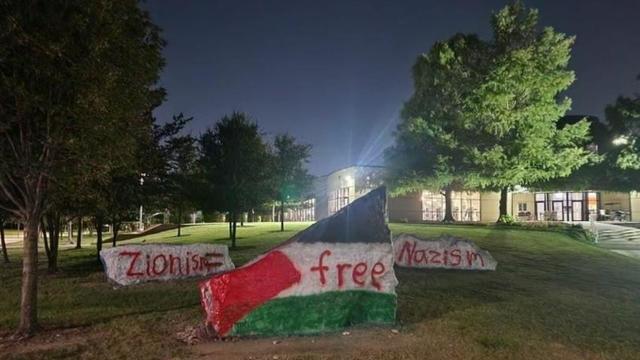 UT Dallas' "Spirit Rocks" become tense platform for students amid Israel-Palestine conflict 
