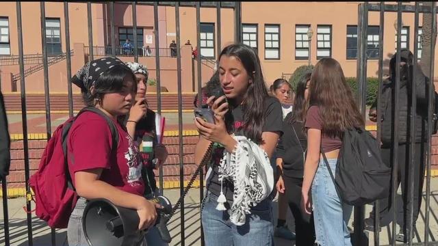 Balboa high school student walk out 