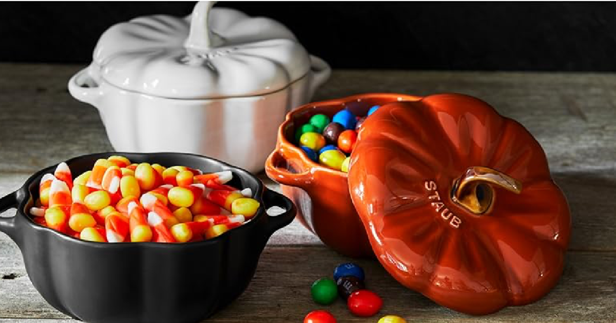 Get 40% off Staub pumpkin baking dishes ahead of Halloween