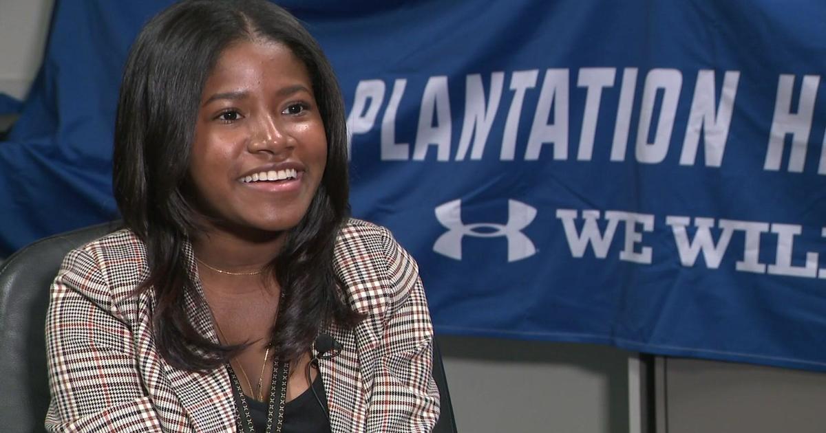 College students Who Glow: Plantation Higher School’s Amya Wallace