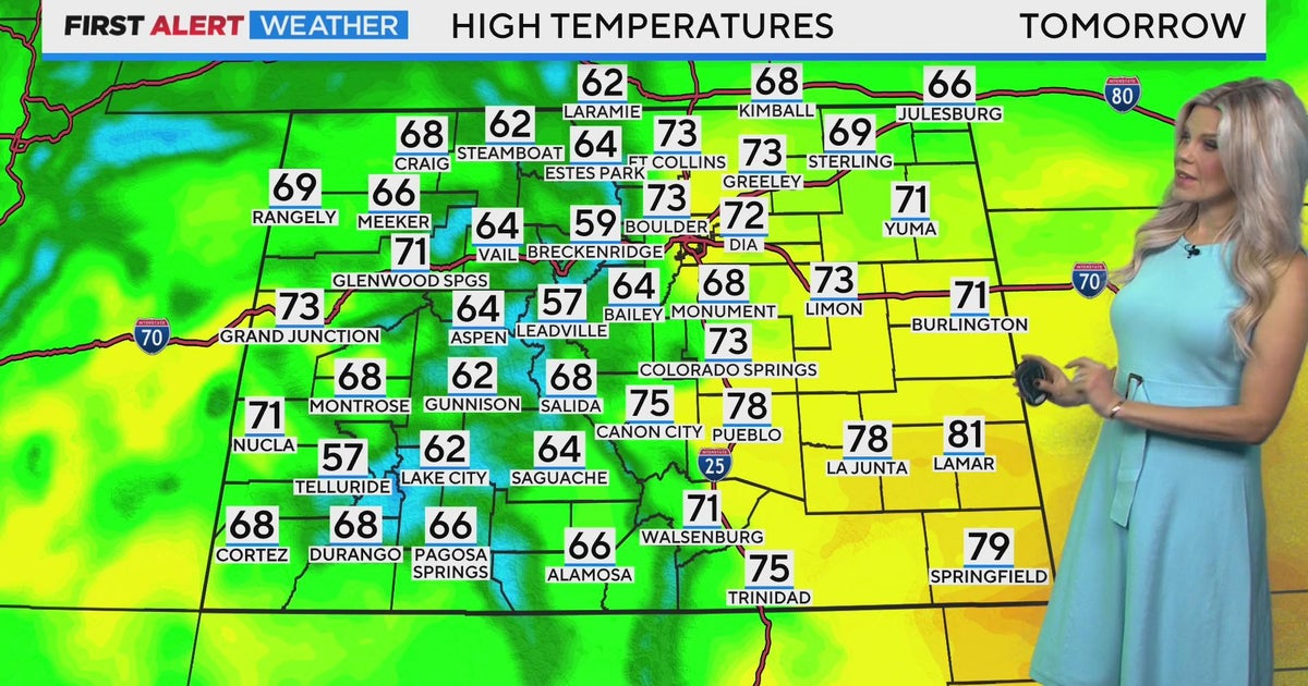 Mild Start To The Week Before Big Weekend Change - CBS Colorado