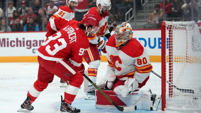 Flames Red Wings Hockey