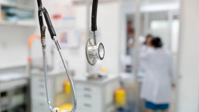 Hospital. Stethoscope. Ho Chi Minh City. Vietnam.