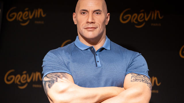 Dwayne Johnson: Wax Figure Unveiling At Musee Grevin In Paris 