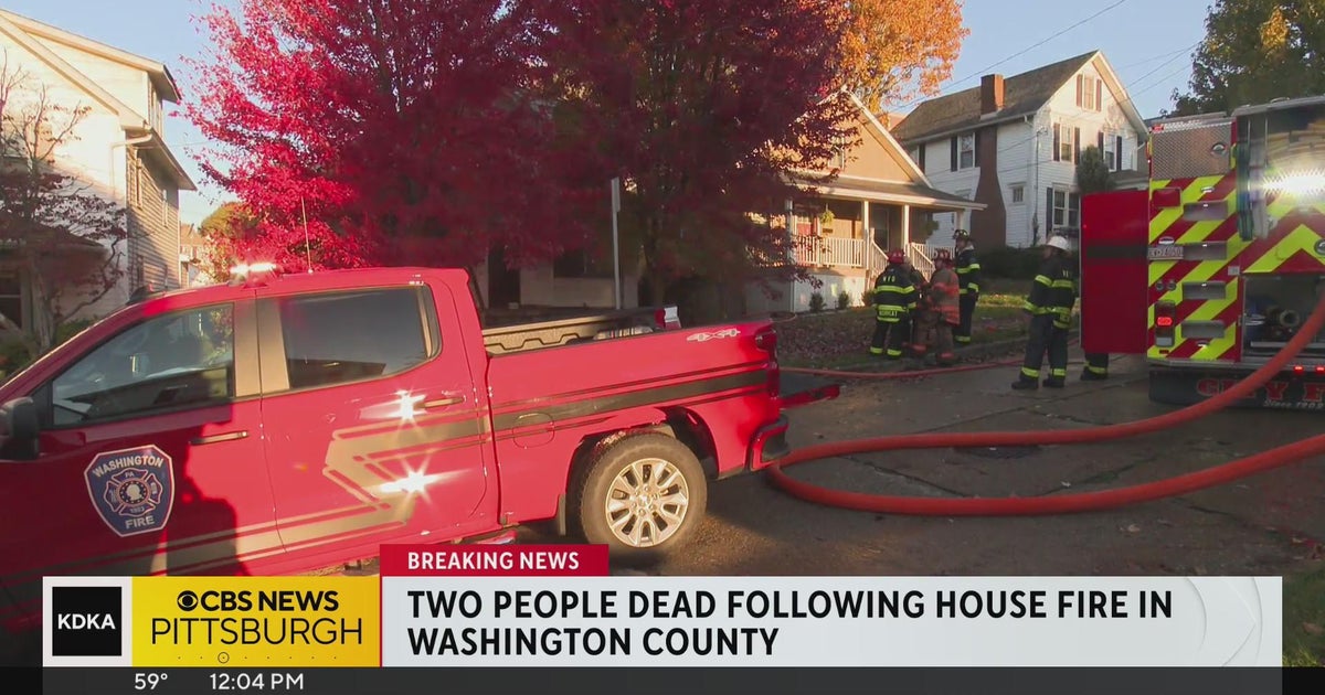 2 killed in Washington County fire - CBS Pittsburgh