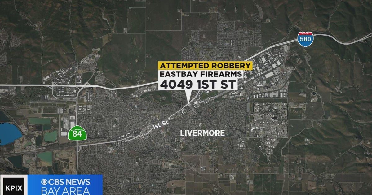 Livermore Police: Man killed after attempting to rob gun store - CBS ...