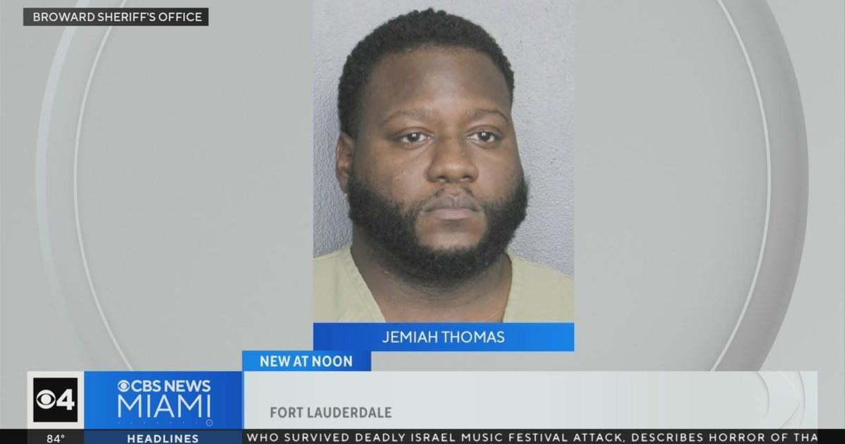 Broward Sheriffs Deputy Jemiah Thomas Accused Of Attempting To Solicit