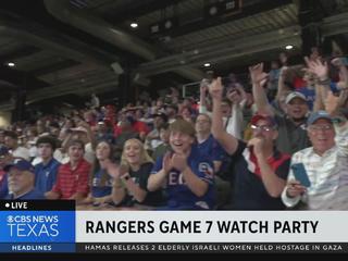 Photo Shows Packed Crowds at Texas Rangers' Opening Game