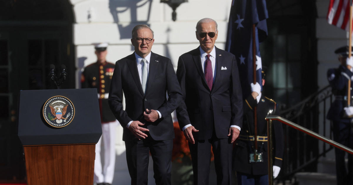 Вашингтон — Президентът Байдън приветства австралийския премиер Антъни Албанезе в