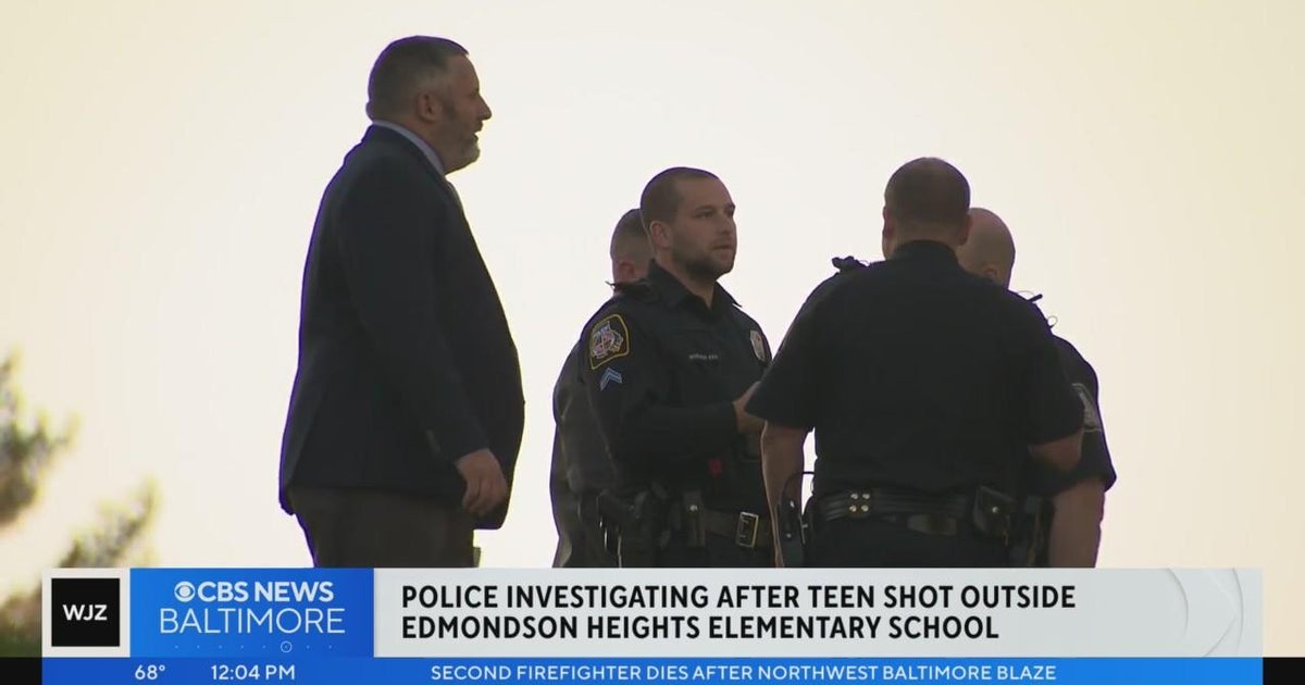 Police presence increased following shooting outside Edmondson Heights