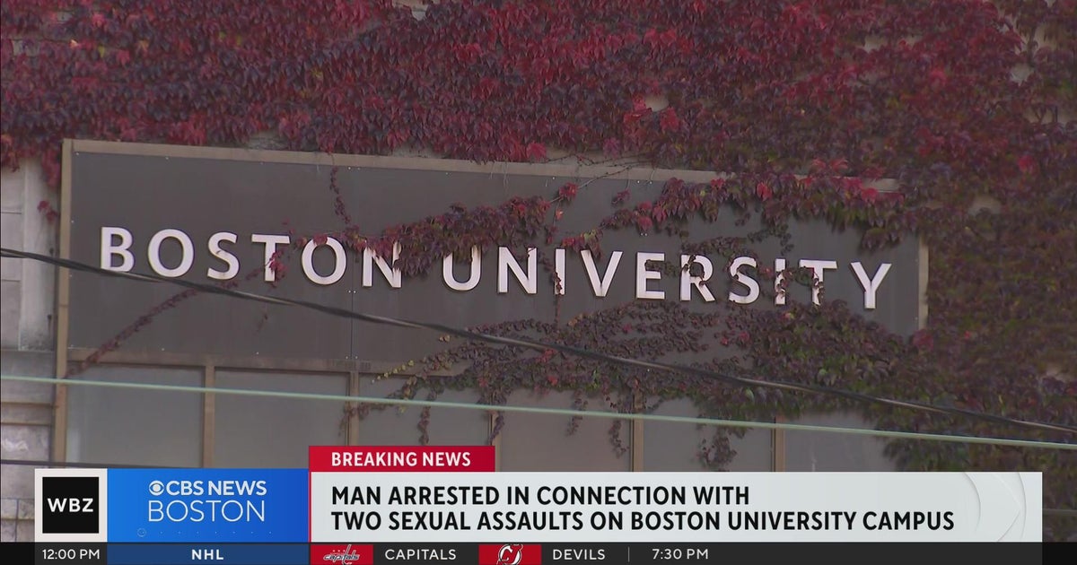 Boston University police arrest man wanted in 2 sexual assaults - CBS ...