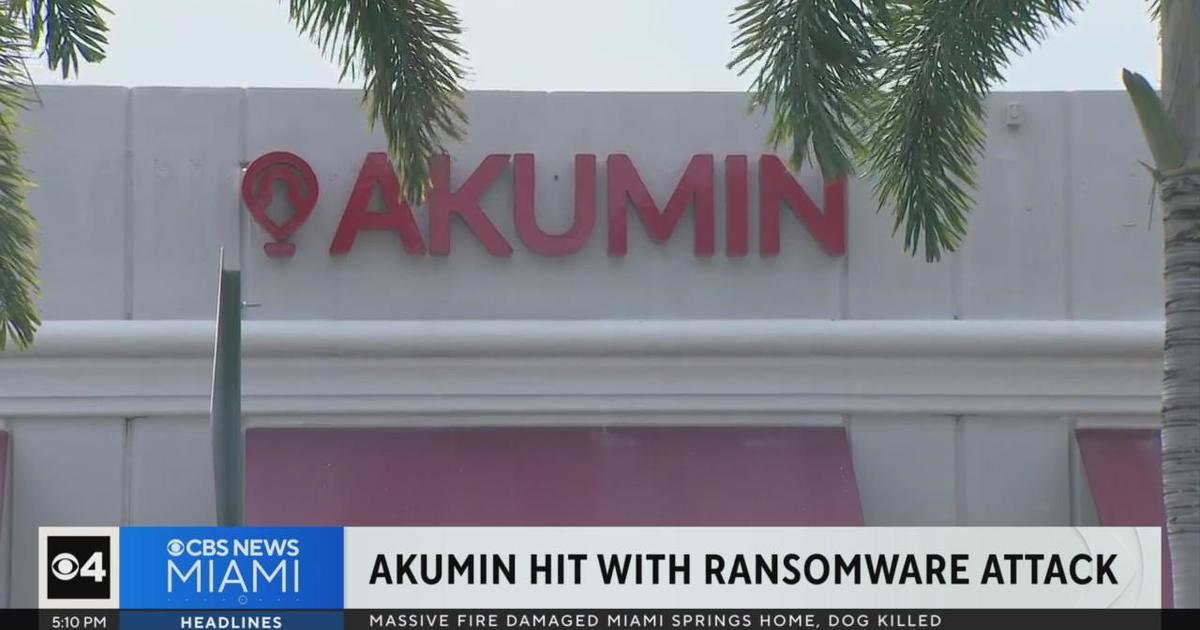 Akumin Hit With Ransomware Attack - CBS Miami