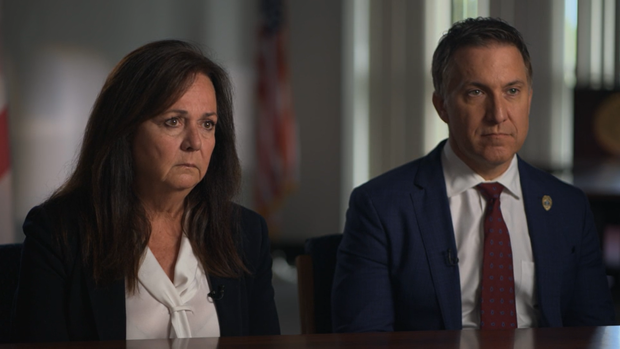 Prosecutors Aleathea McRoberts and Dave Aronberg