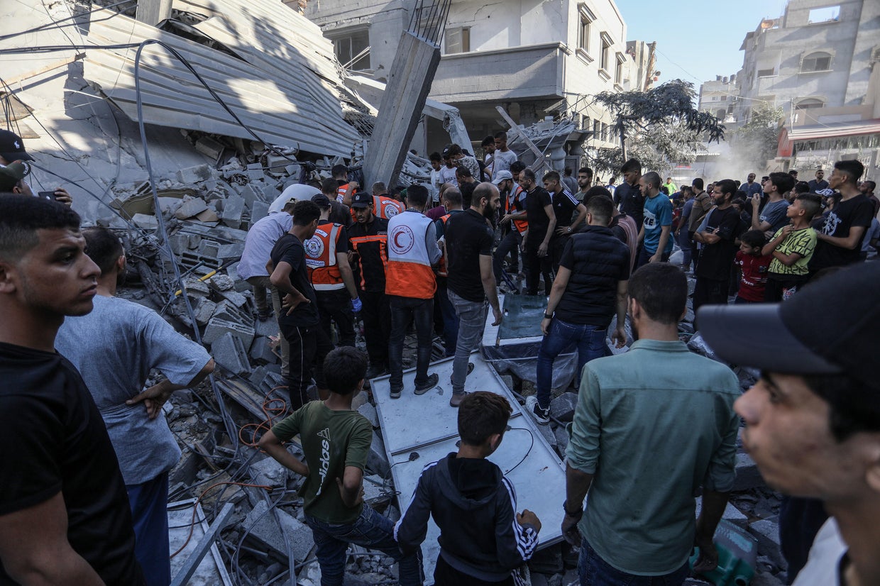 Families of Americans trapped by Israel-Hamas war in Gaza tell CBS News ...