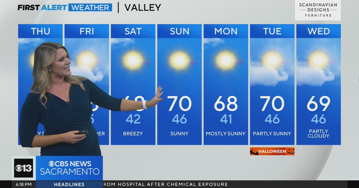Wednesday evening forecast: October 25, 2023