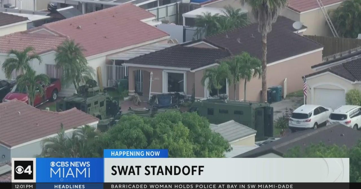 Several hours long law enforcement standoff at household in SW Miami-Dade
