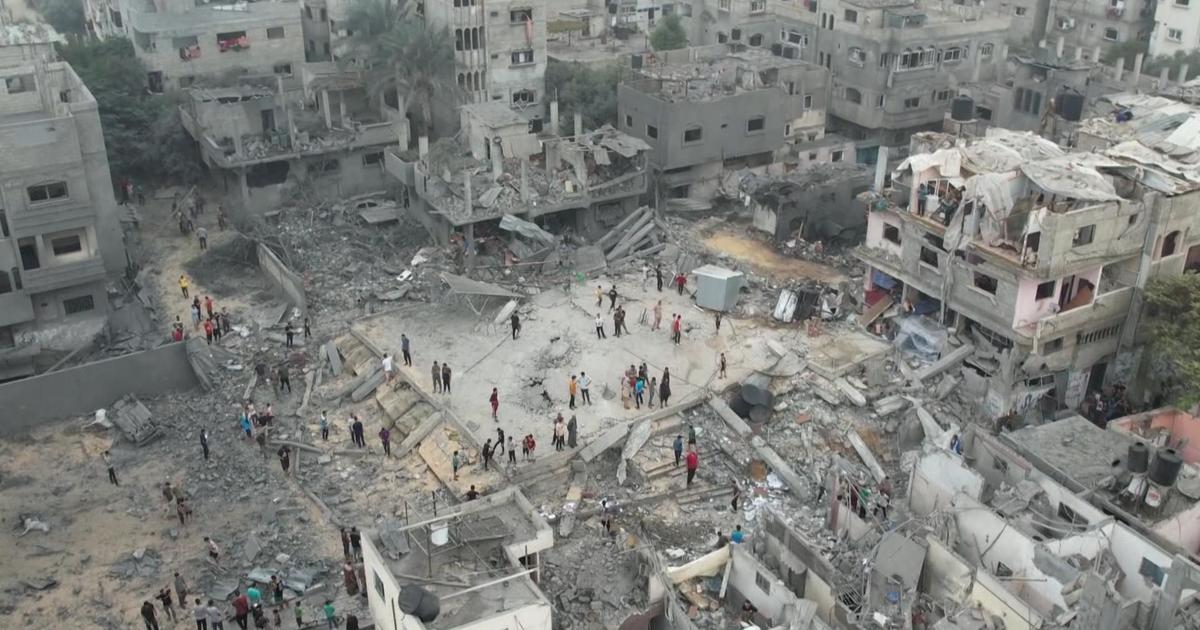 CBS News producer describes scene in Gaza: 