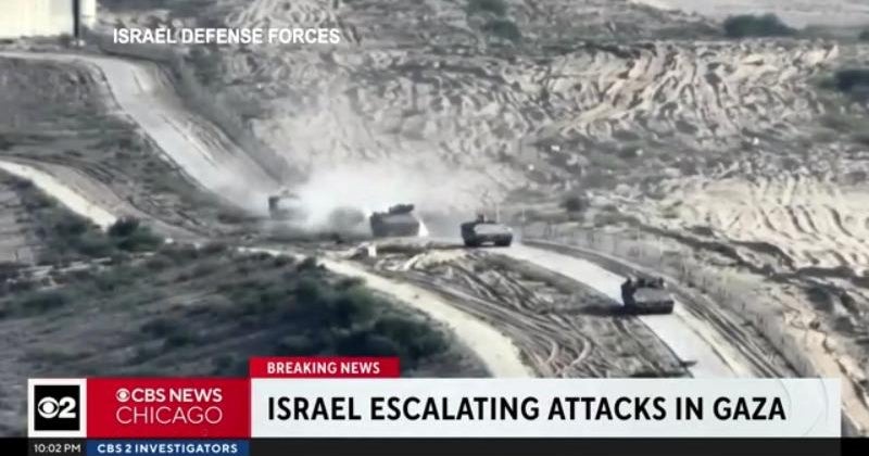 Israel escalating attacks in Gaza - CBS Chicago