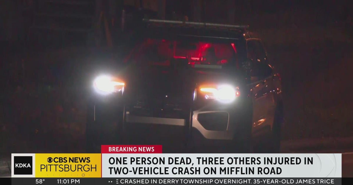 1 dead, 3 injured after multi-vehicle crash in Pittsburgh - CBS Pittsburgh