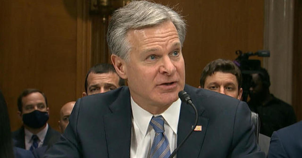 FBI Director Warns Congress Of "historic Levels" Of Antisemitism ...