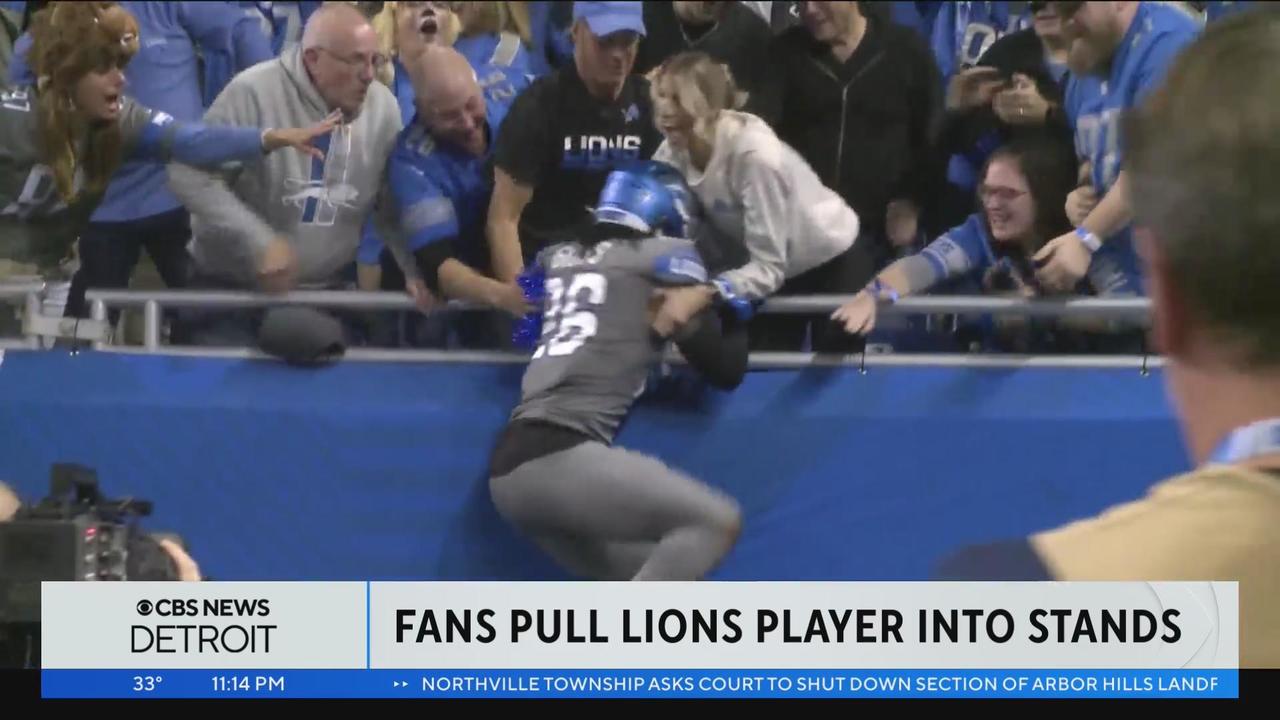 Morning 4: Unsuspecting Detroit Lions fan lifts Jahmyr Gibbs into crowd as  he celebrates touchdown -- and other news