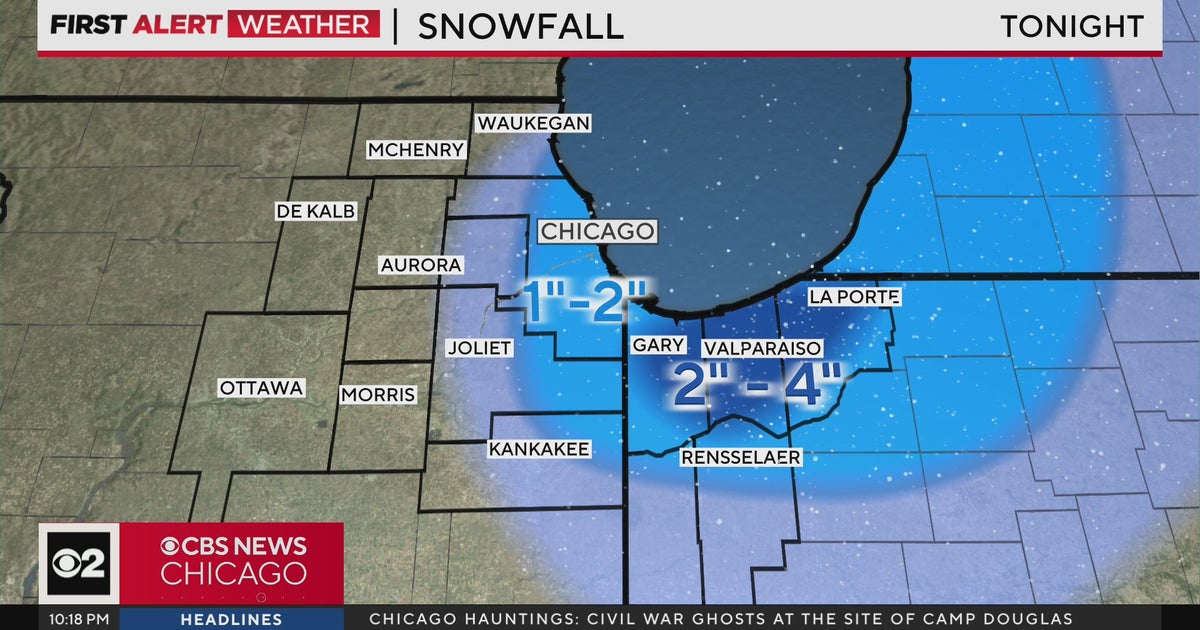 Chicago First Alert Weather: Mostly sunny Wednesday - CBS Chicago