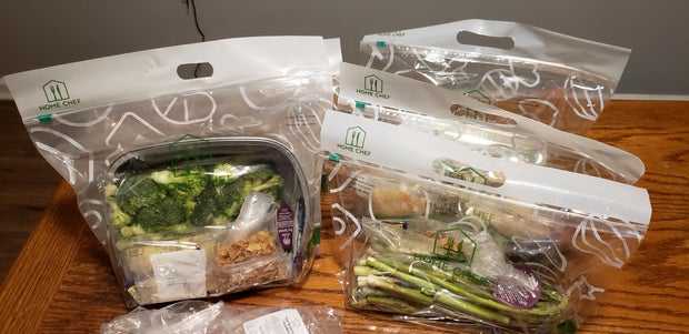 Home Chef packaged meals