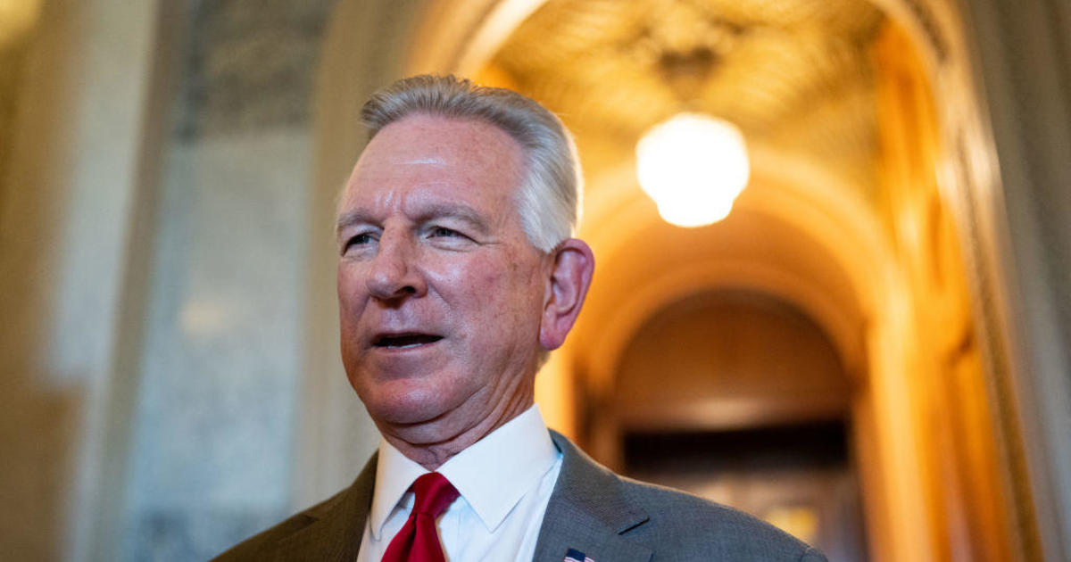 Tuberville pressured by Republicans on Senate floor to end hold on military nominations
