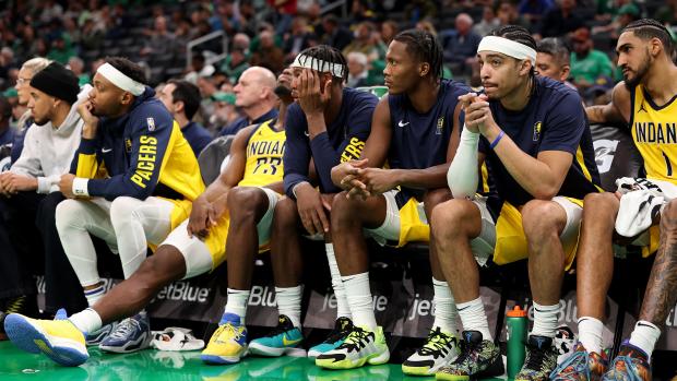 Pacers bench 