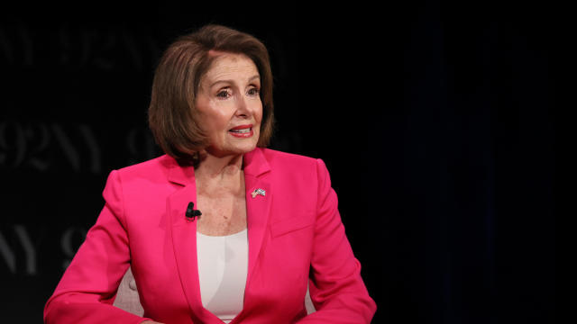 US Rep. Nancy Pelosi In Conversation With David Rubenstein 