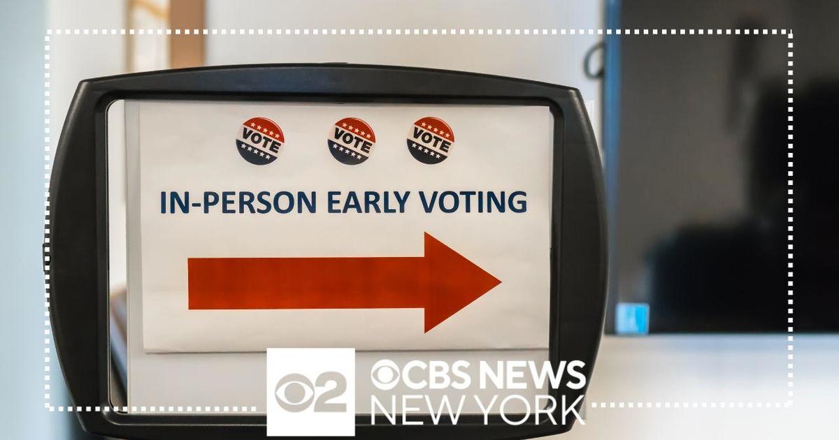 Early Voting In New York City Ends Sunday - CBS New York