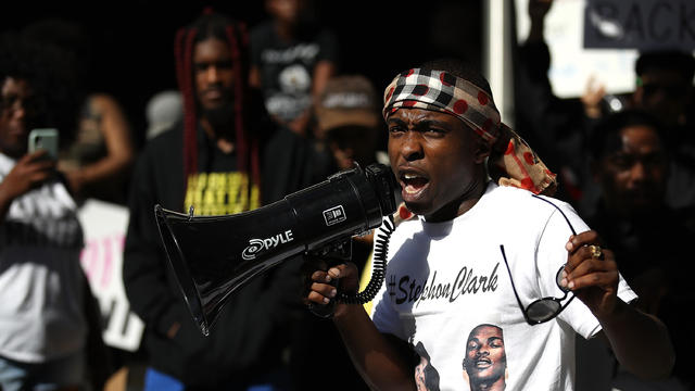 Mourners Attend Wake For Police Shooting Victim Stephon Clark In Sacramento 
