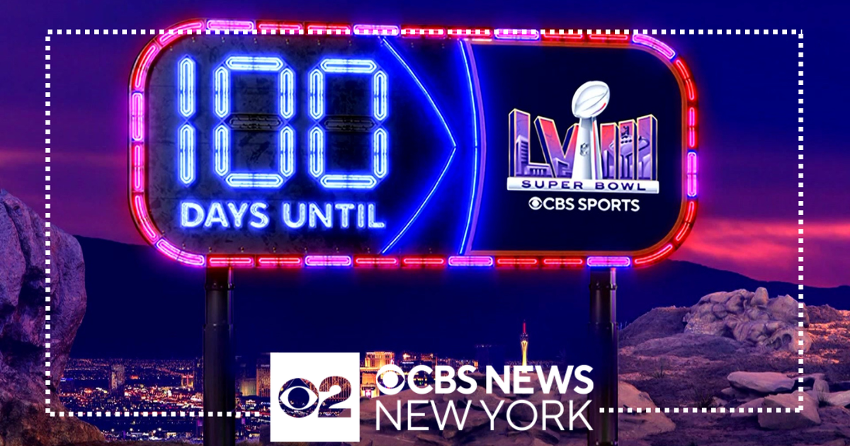 Counting down 100 days until Super Bowl LVIII - CBS New York