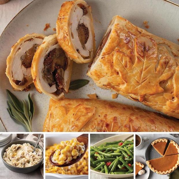 Omaha Steaks Thanksgiving Turkey Roulade & Sides 