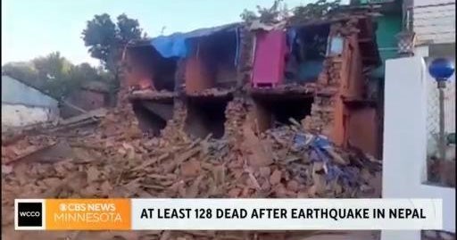 At least 128 people dead after powerful earthquake hits western Nepal