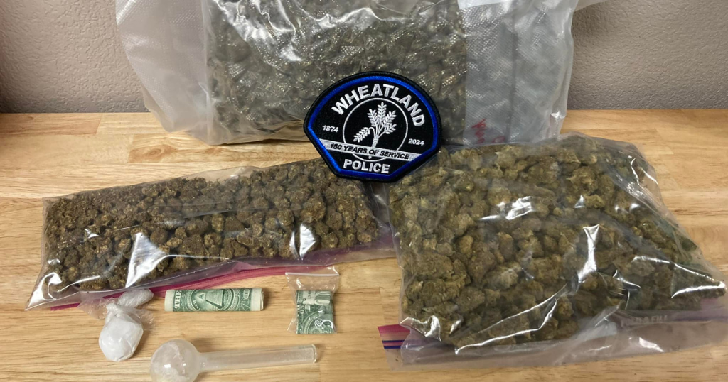 Wheatland police arrest driver on drug charges