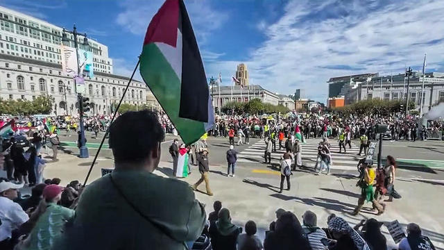 Palestinian Solidarity Protest in San Francisco 