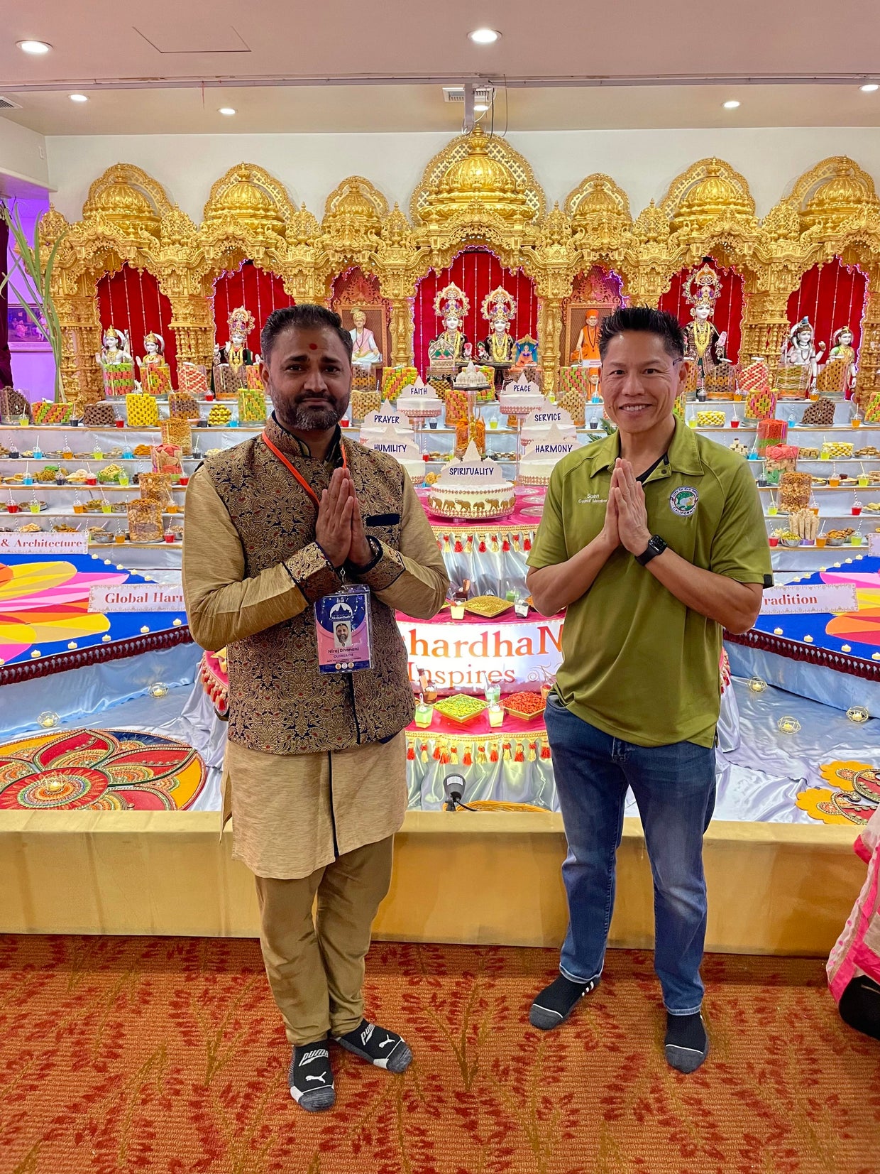 Diwali Festival at BAPS Hindu Temple in Rancho Cordova 