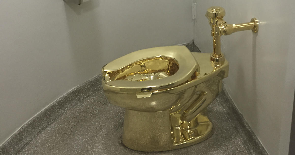 4 charged in theft of 18-karat gold toilet