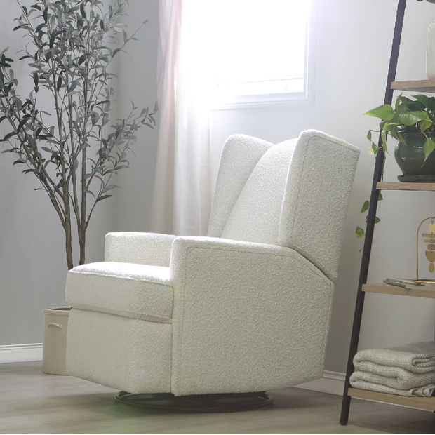 Upholstered Swivel Reclining Glider