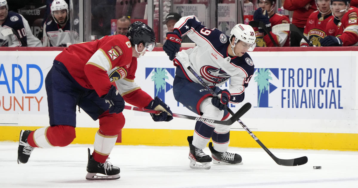 Panthers rally to conquer Blue Jackets 5-4 in OT