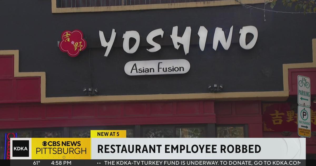 Shadyside Restaurant Worker Robbed Assaulted Cbs Pittsburgh 6517