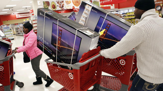 Early Black Friday Shopping At A Target Store 