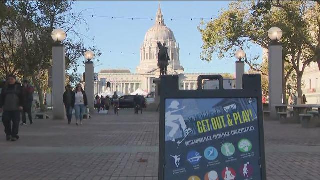 SF's UN Plaza reopens 