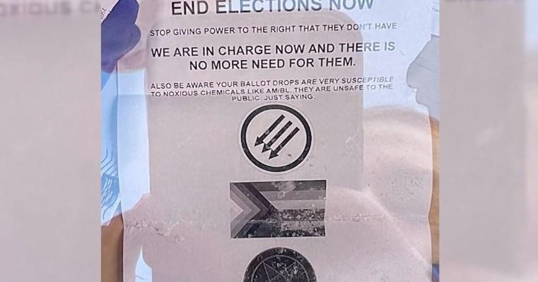 Suspicious letters laced with fentanyl sent to election offices in ...