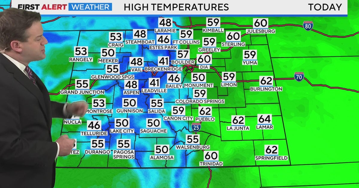 Warming trend continues into next week, eventually nearing 70 degrees ...
