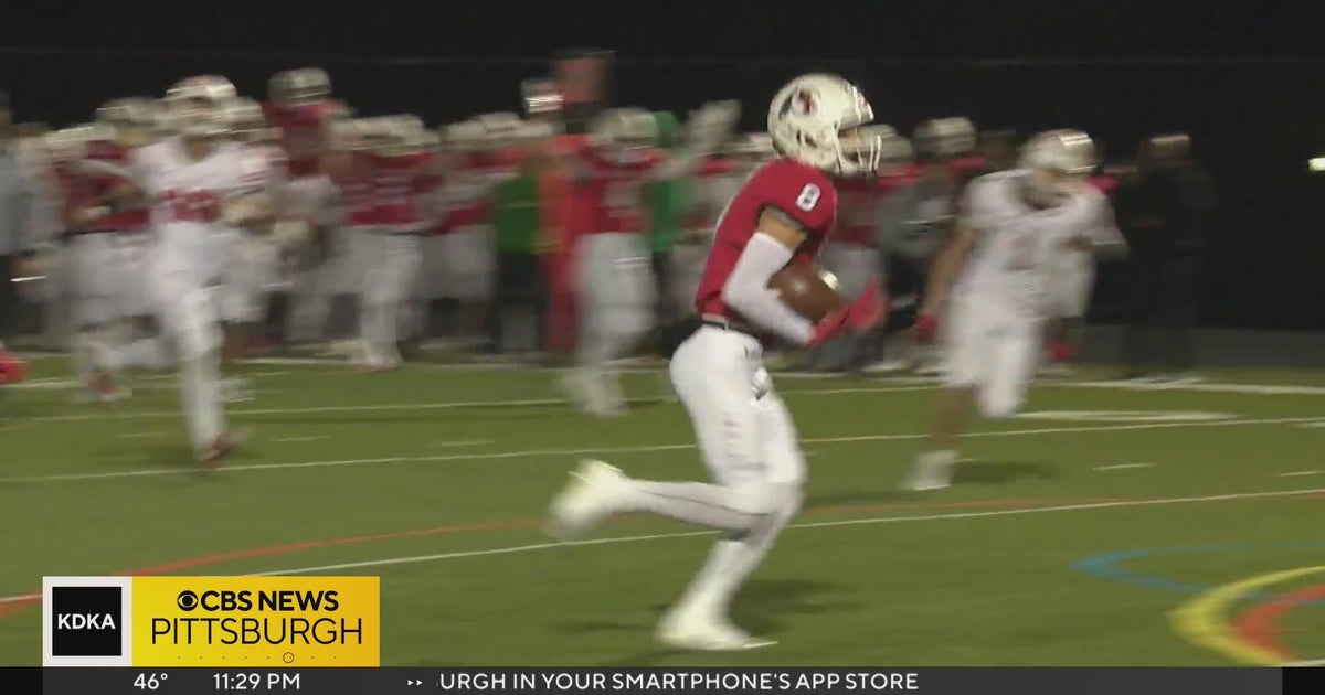High School Football Moon Vs. Peters Township CBS Pittsburgh