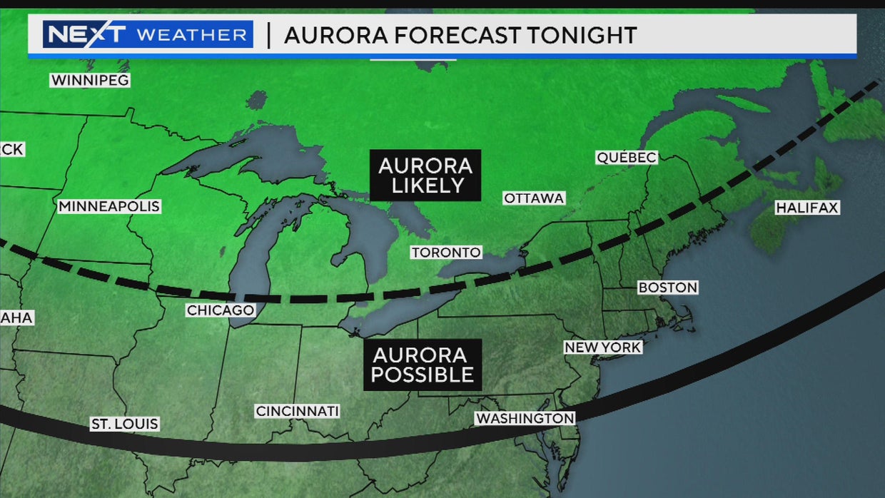 Northern lights could be visible in parts of New England Saturday night ...